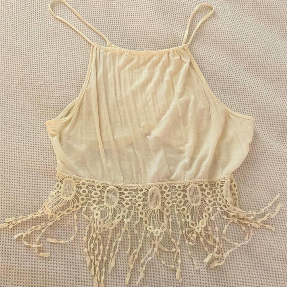 Crochet backless tank!